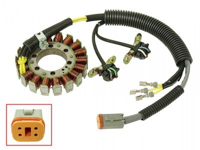 SPI SNOW UZWOJENIE ALTERNATORA STATOR SKI-DOO MXZ 600 10-20, MXZ 600 / 800 08-09, SUMMIT 600 10-20, SUMMIT X 800 08-10, RAVE 600
