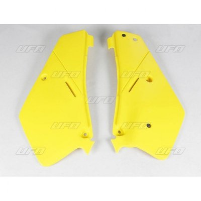 UFO BOCZKI TYLNE SUZUKI RM 80 86-99 KOLOR ŻÓŁTY