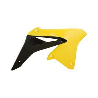 RACETECH (RTECH) OSŁONY CHŁODNICY SUZUKI RMZ 250 (07-09) KOLOR ŻÓŁTY OEM (CVRMZGI2507) (SU04901102)