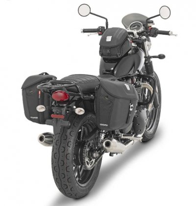 KAPPA STELAŻ POD TORBY (SAKWY) BOCZNE TRIUMPH STREET TWIN 900 (16-19), BONNEVILLE T100 (17-19) (TMT6407K)