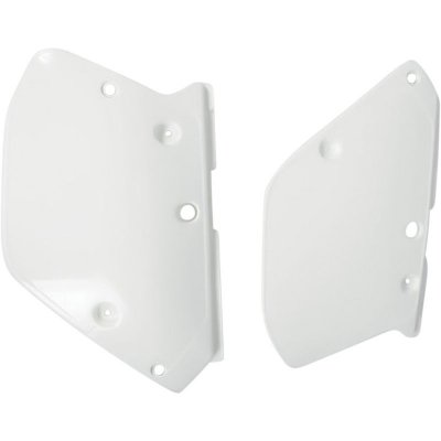 UFO BOCZKI TYLNE YAMAHA YZ 125/250/360 89-90 KOLOR BIAŁY