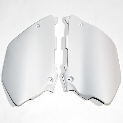UFO BOCZKI TYLNE YAMAHA YZ 125/250 06-14 KOLOR BIAŁY