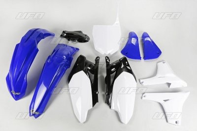 UFO KOMPLET PLASTIKÓW YAMAHA YZF 450 11-12 KOLOR OEM (NIEBIESKI/BIAŁY/CZARNY) (YA311E999)