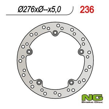 Tarcza hamulcowa tylna BMW R 850 R 94-02