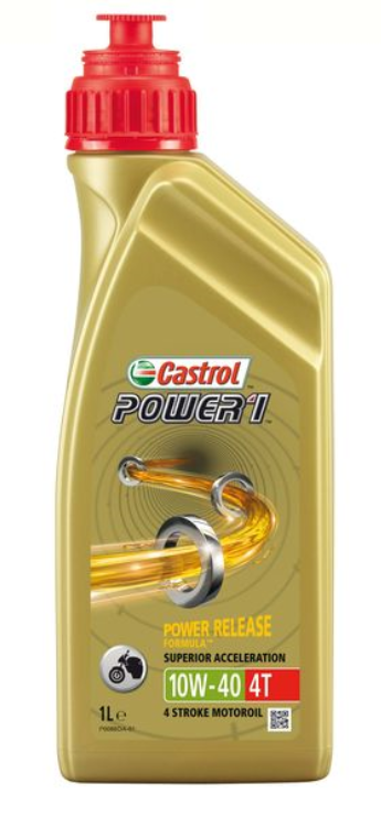 Castrol Power1 4T 10W40 1L olej półsyntetyczny do motocykli 4-suwowych 