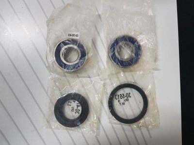 All Balls łożyska koła przedniego Kawasaki ZZR600 (ZX600 E) (93-02)