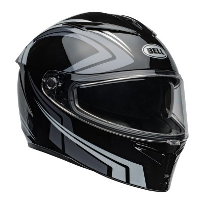 KASK BELL LITHIUM ECE6 JETSTREAM BLACK/SILVER L