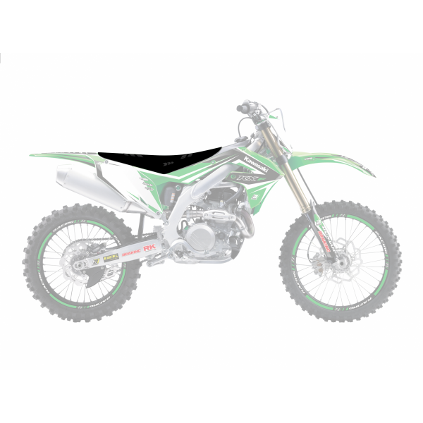 BLACKBIRD POSZYCIE SIEDZENIA KAWASAKI KXF 250 (13-20), KXF 450 (12-18) TSC Czarny