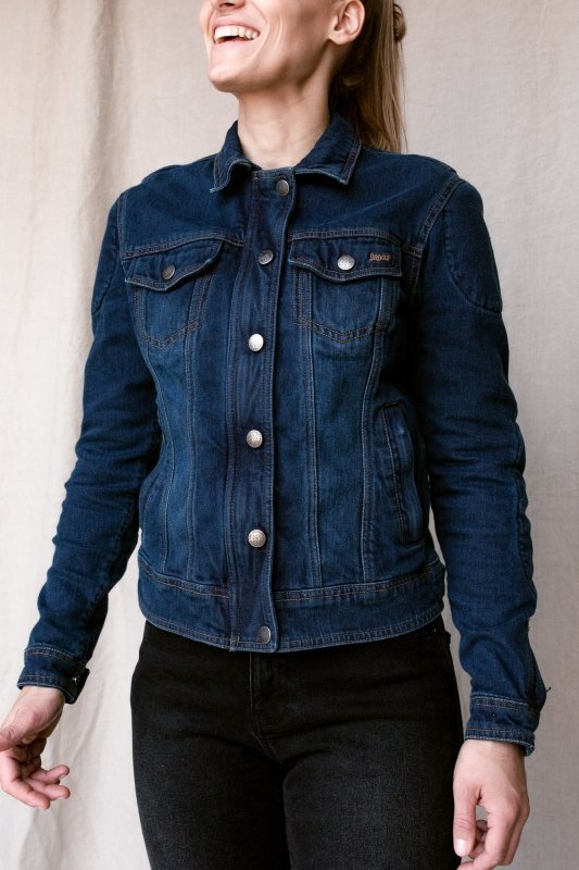 KURTKA DAMSKA JEANS BROGER FLORIDA LADY WASHED BLUE DXL
