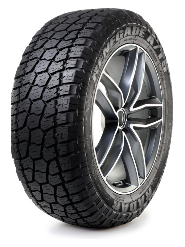 RADAR 33x12.50R20LT RENEGADE AT-5 114Q 10PR OWL E# M+S 3PMSF RZD0104 TL