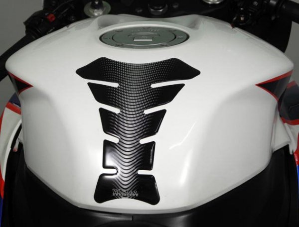 NAKLEJKA NA BAK TANKPAD KEITI WAVE SILVER