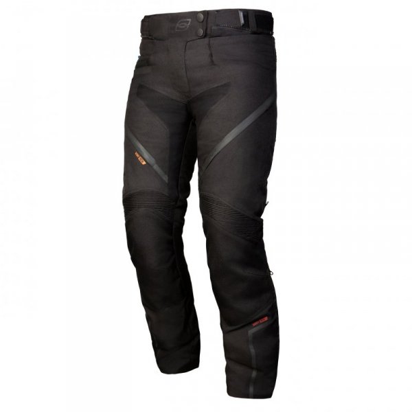 SPODNIE MOTOCYKLOWE TEKSTYLNE DAMSKIE OZONE UNION BLACK WXS