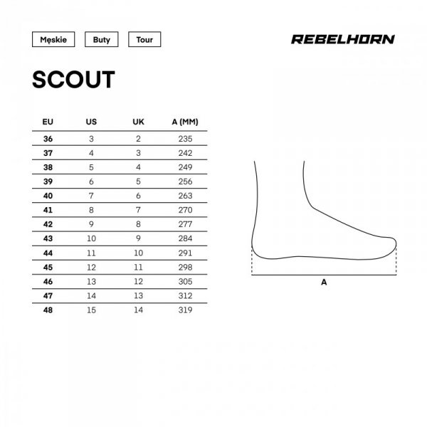 BUTY MOTOCYKLOWE REBELHORN SCOUT BLACK 45