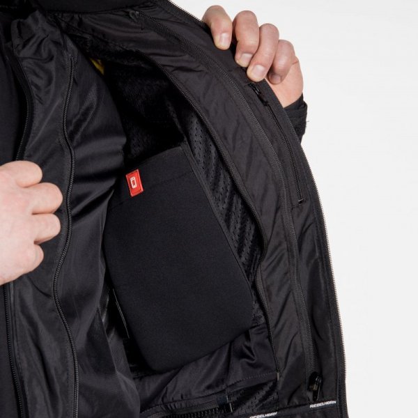 KURTKA MOTOCYKLOWA TEKSTYLNA REBELHORN BORG BLACK XS