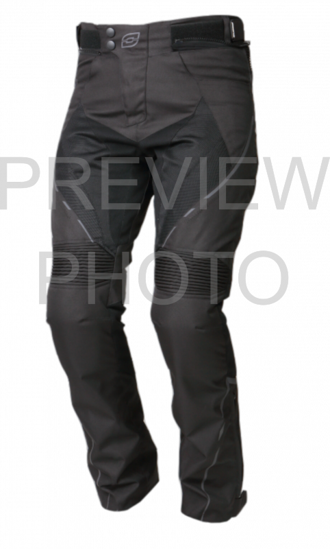 SPODNIE MOTOCYKLOWE TEKSTYLNE DAMSKIE OZONE JET 2 BLACK WXS