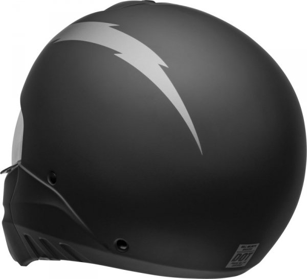 KASK MOTOCYKLOWY BELL BROOZER ARC MATTE BLACK GREY M