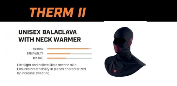 KOMINIARKA TERMOAKTYWNA REBELHORN THERM 2 BLACK RED M