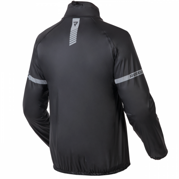 KURTKA PRZECIWDESZCZOWA REBELHORN OCEAN BLACK L