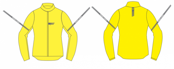 KURTKA PRZECIWDESZCZOWA REBELHORN OCEAN FLUO YELLOW 6XL