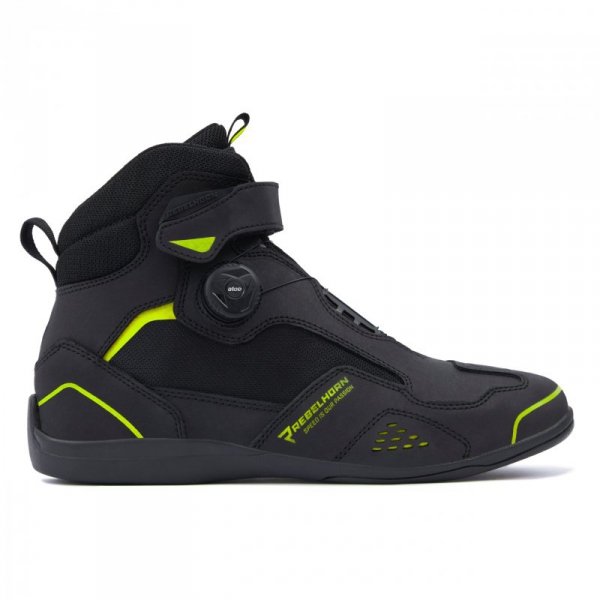 BUTY MOTOCYKLOWE REBELHORN SPARK 2 BLACK FLUO YELLOW 47