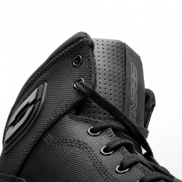 BUTY MOTOCYKLOWE OZONE SPIN BLACK BLACK SOLE 42