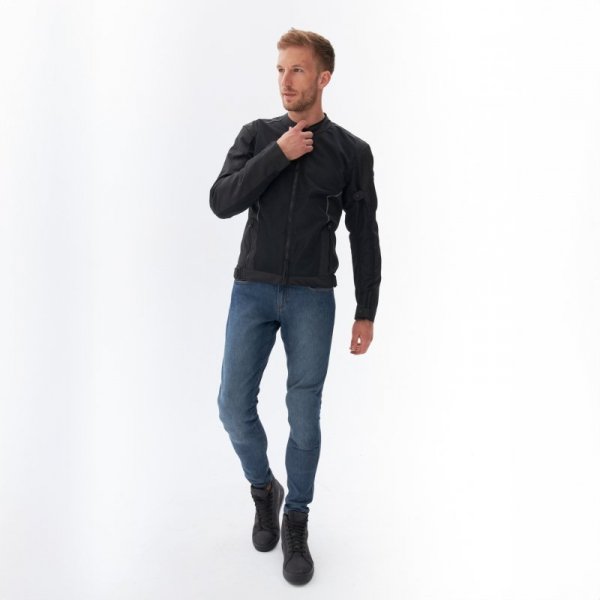 JEANSY MOTOCYKLOWE REBELHORN NOMAD TAPERED FIT WASHED BLUE 30/34