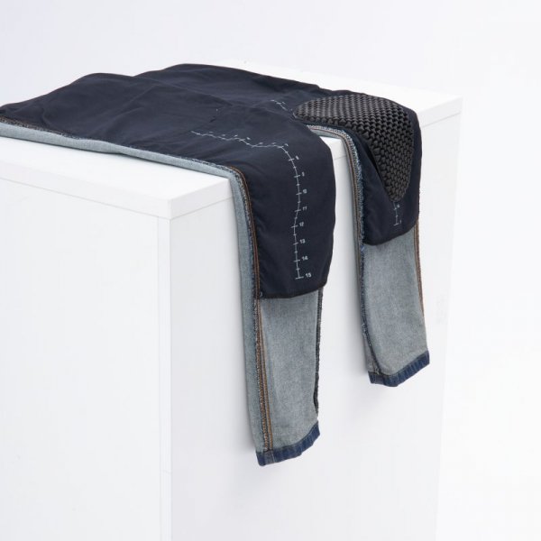 JEANSY MOTOCYKLOWE REBELHORN NOMAD TAPERED FIT WASHED BLACK 28/34