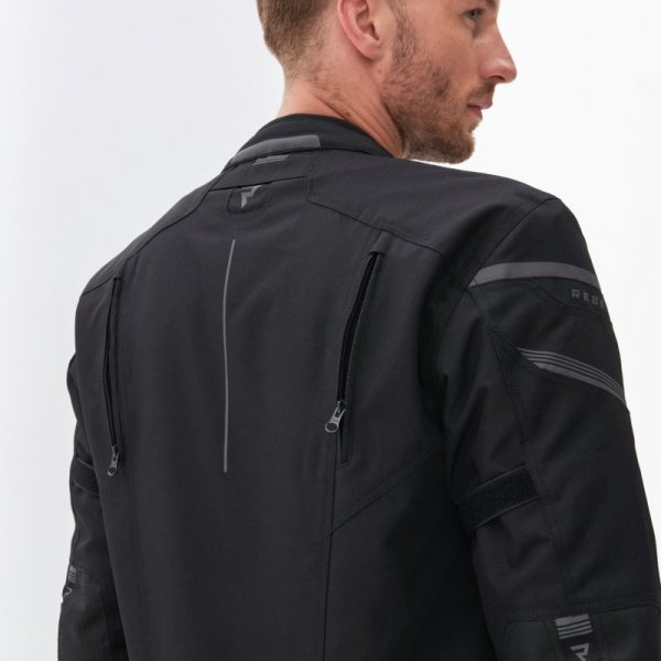 KURTKA MOTOCYKLOWA TEKSTYLNA REBELHORN SPARK BLACK XL