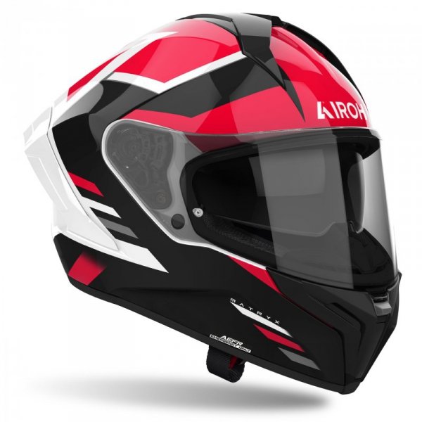 KASK MOTOCYKLOWY AIROH MATRYX THRON RED GLOSS L