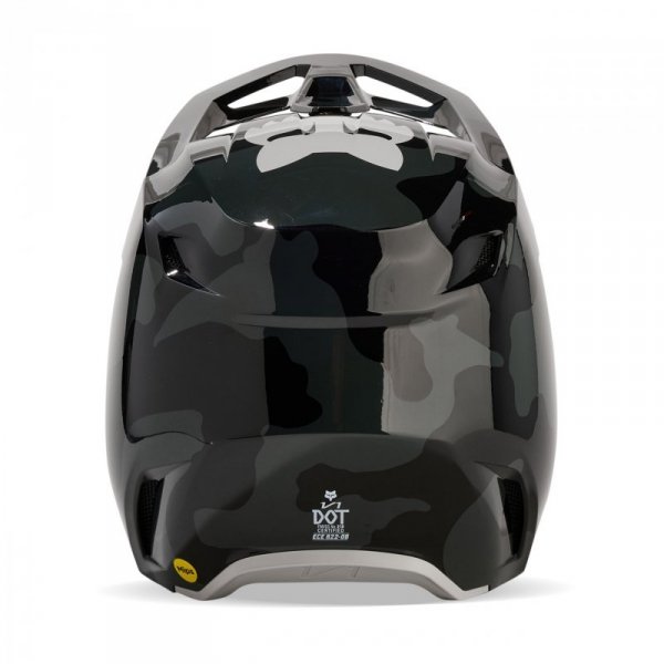 KASK MOTOCYKLOWY FOX V1 BNKR BLACK CAMO M
