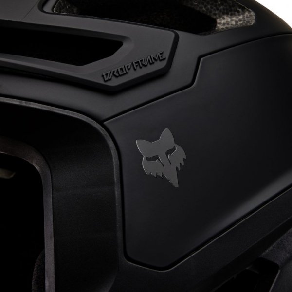 KASK ROWEROWY FOX DROPFRAME PRO MATTE BLACK L