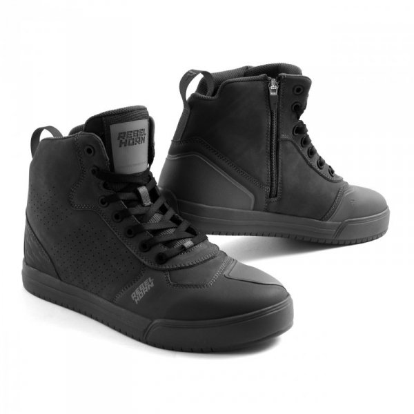 BUTY MOTOCYKLOWE REBELHORN SPIKE BLACK 40