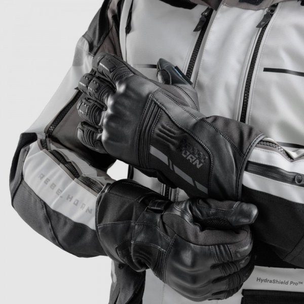 RĘKAWICE MOTOCYKLOWE REBELHORN TRACER WP BLACK XL