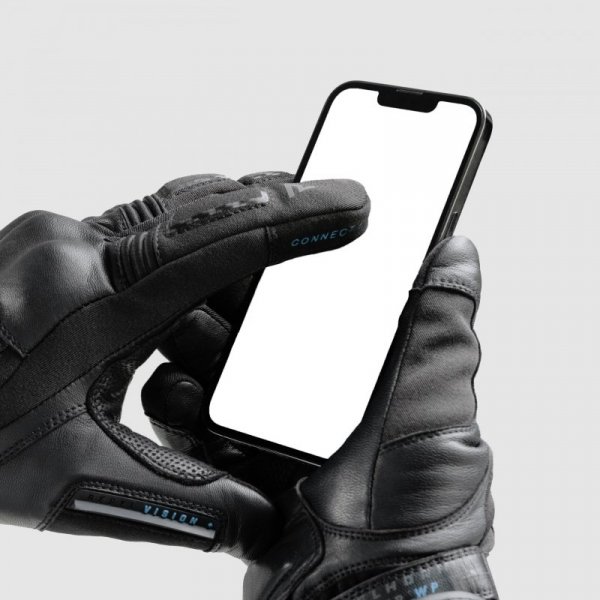 RĘKAWICE MOTOCYKLOWE REBELHORN TRACER WP BLACK XL