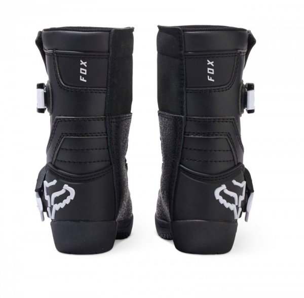 BUTY MOTOCYKLOWE JUNIOR FOX COMP BLACK Y12