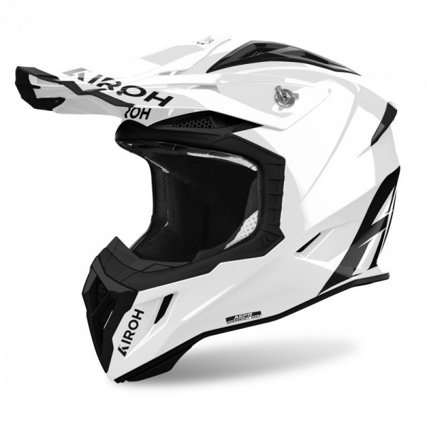 KASK MOTOCYKLOWY AIROH AVIATOR ACE 2 COLOR WHITE GLOSS M