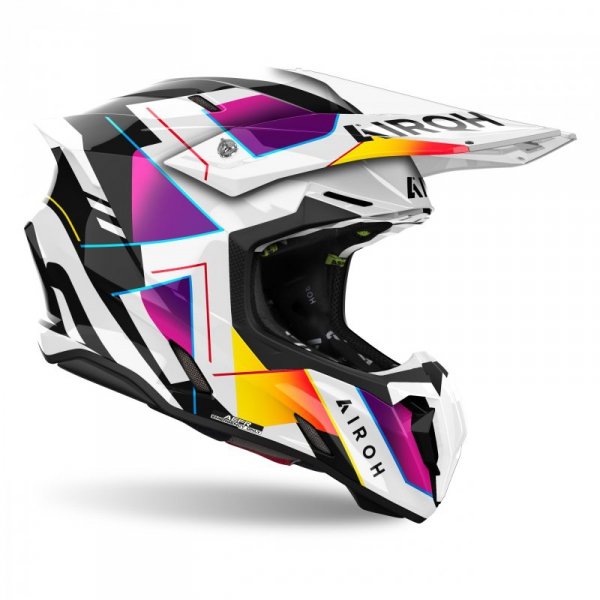KASK MOTOCYKLOWY AIROH TWIST 3 RAINBOW GLOSS M