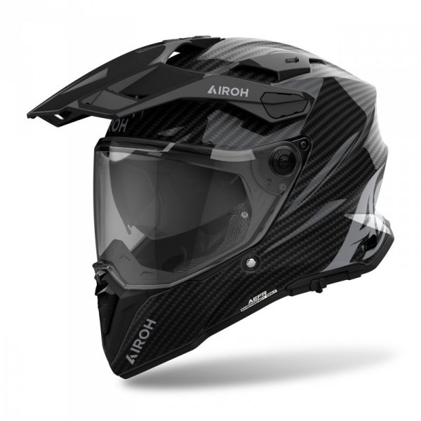 KASK MOTOCYKLOWY AIROH COMMANDER 2 CARBON FULL CARBON GLOSS L
