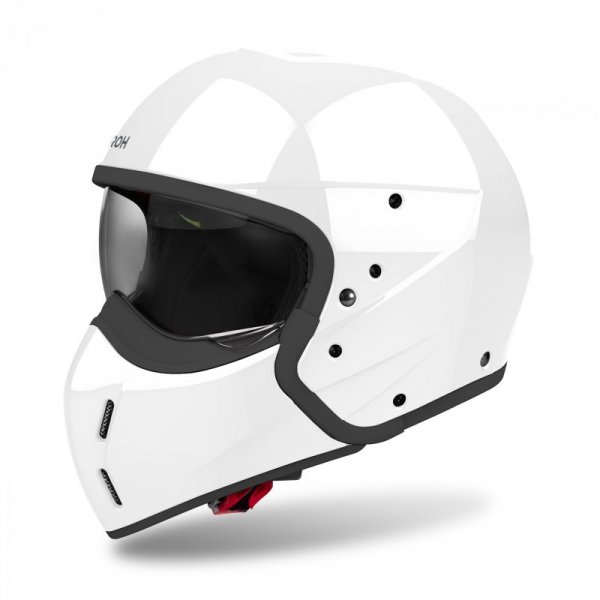KASK MOTOCYKLOWY AIROH J110 COLOR WHITE GLOSS M