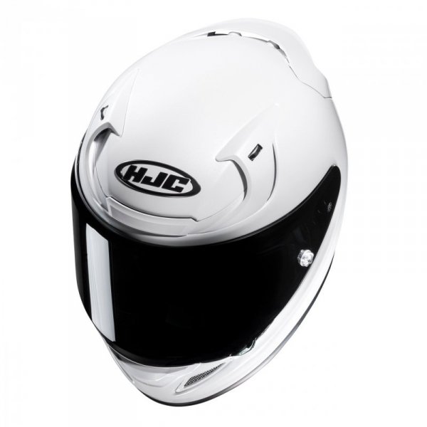 KASK MOTOCYKLOWY HJC RPHA12 SOLID PEARL WHITE M