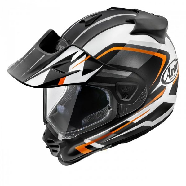 KASK MOTOCYKLOWY ARAI TOUR-X5 DISCOVERY ORANGE MATT M