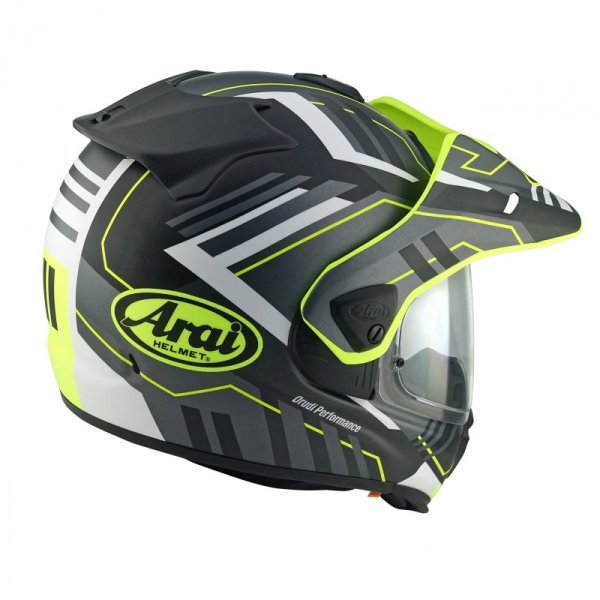 KASK MOTOCYKLOWY ARAI TOUR-X5 TRAIL YELLOW S