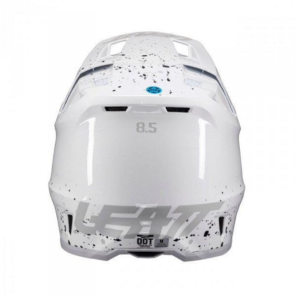 KASK MOTOCYKLOWY Z GOGLAMI LEATT KIT MOTO 8.5 WHITE M