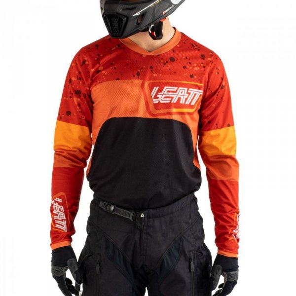 BLUZA OFFROADOWA LEATT MOTO 4.5 ENDURO BURN L