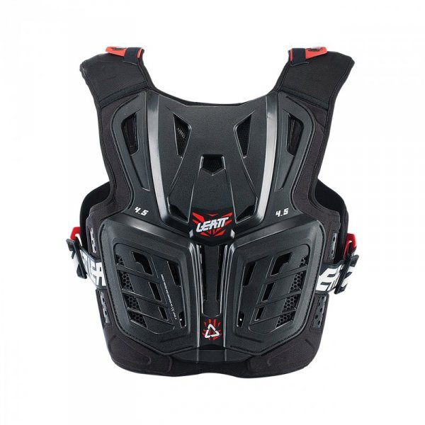 BUZER JUNIOR LEATT PROTECTOR 4.5 BLACK RED (134-146CM) S/M