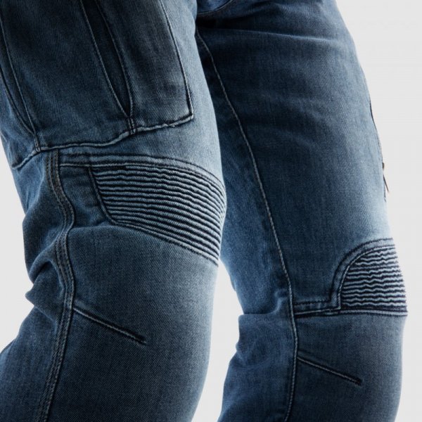 JEANSY MOTOCYKLOWE REBELHORN VANDAL WASHED BLUE MONOLAYER 40/32