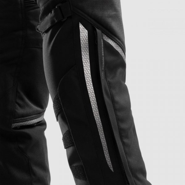 SPODNIE MOTOCYKLOWE TEKSTYLNE DAMSKIE REBELHORN HARDY 3.0 BLACK WXS