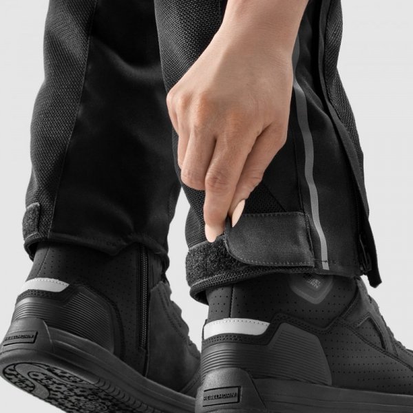 SPODNIE MOTOCYKLOWE TEKSTYLNE DAMSKIE REBELHORN HIFLOW 5 BLACK WL