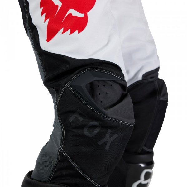 SPODNIE MOTOCYKLOWE FOX 180 FLOW WHITE RED 30