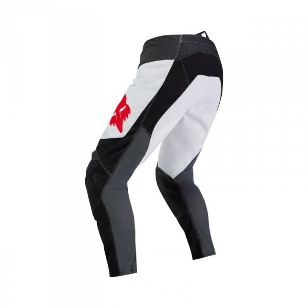 SPODNIE MOTOCYKLOWE FOX 180 FLOW WHITE RED 36